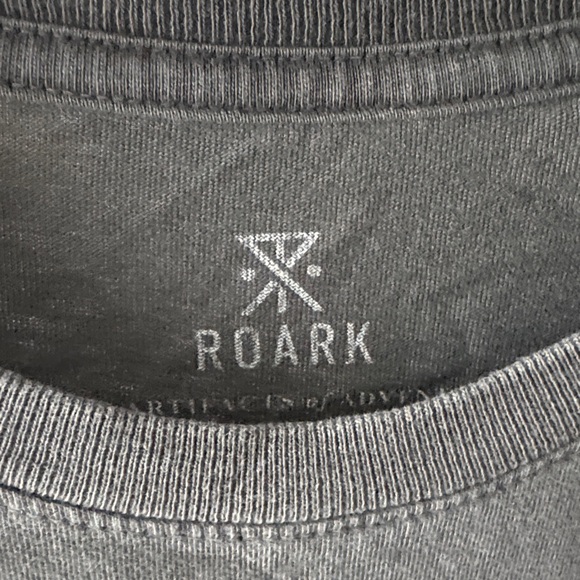 Roark Charcoal Long Sleeve with Vibrant Graphics - Picture 2 of 6